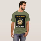 コンパスを信頼す後を追る- Jesus Christian T-Shirt Tシャツ (正面フル)