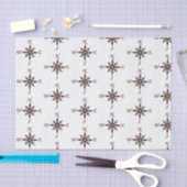 コンパスギフトティッシュペーパー 薄葉紙 (クラフト)