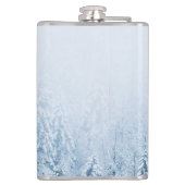 コンパススターエンブレムモノグラム冬スプルース林 フラスク (裏面)