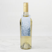 コンパススターエンブレムモノグラム冬スプルース林 ボトルネックタグ (ボトル)