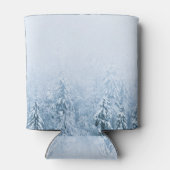 コンパススターエンブレムモノグラム冬スプルース林 缶クーラー (裏面)