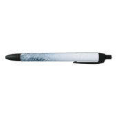 コンパススターエンブレムモノグラム冬スプルース林 黒ボールペン (ボトム)