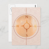 コンパスニュースノースイーストウエストサウス ポストカード (正面/裏面)
