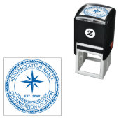 コンパスバラロープ#2シール名ロケーションURLセット セルフインキングスタンプ (インサイチュ)