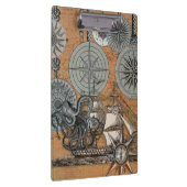 コンパスバラヴィンテージ航海のタコ船 クリップボード (右)