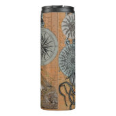 コンパスバラヴィンテージ航海のタコ船 タンブラー (裏面)