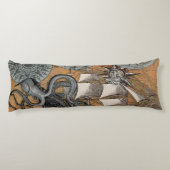 コンパスバラヴィンテージ航海のタコ船 ボディピロー (裏面)