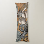 コンパスバラヴィンテージ航海のタコ船 ボディピロー (裏面 (縦))