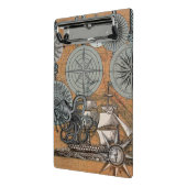 コンパスバラヴィンテージ航海のタコ船 ミニクリップボード (アングル2)