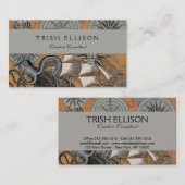 コンパスバラヴィンテージ航海のタコ船 名刺 (正面/裏面)