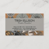 コンパスバラヴィンテージ航海のタコ船 名刺 (裏面)