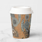 コンパスバラヴィンテージ航海のタコ船 紙コップ (右)