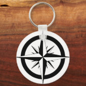 コンパスバラ キーホルダー (正面)