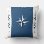 コンパスバラ クッション (正面)