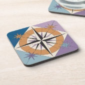 コンパスバラMCMコースターセット コースター (左側)