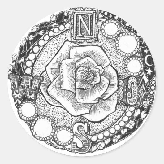 コンパスビクトリアンバラ ラウンドシール (正面)