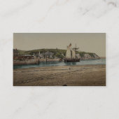 コンパスポイント,ブード,コーンウォール,イングランドヴィンテージポー 名刺 (裏面)