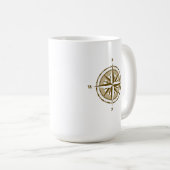 コンパスマグ コーヒーマグカップ (正面右)