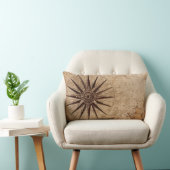 コンパス探査探査年齢世界地図 ランバークッション (椅子)