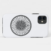 コンパス方向矢印 Case-Mate iPhoneケース (裏面(横))