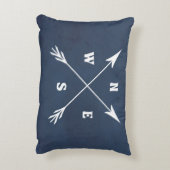 コンパス矢印 アクセントクッション (裏面(縦))