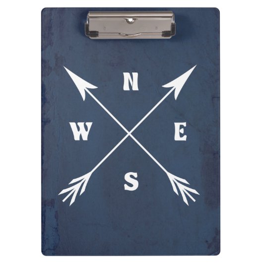 コンパス矢印 クリップボード (正面)