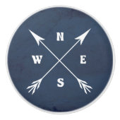 コンパス矢印 セラミックノブ (正面)