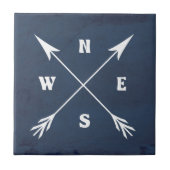 コンパス矢印 タイル (正面)