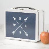 コンパス矢印 メタルランチボックス (インサイチュ)