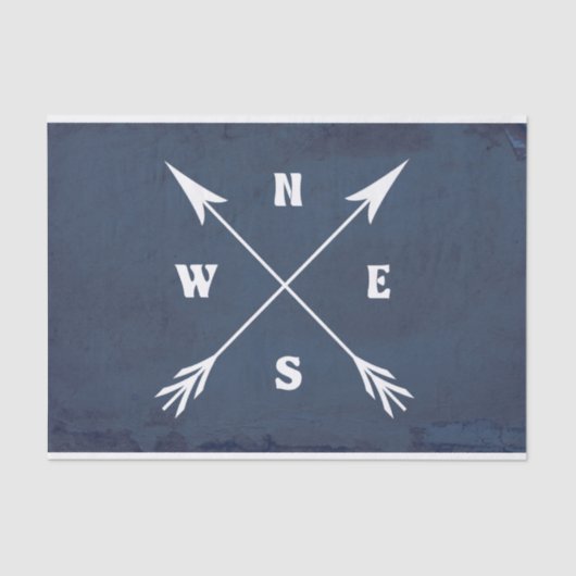 コンパス矢印 薄葉紙 (正面)