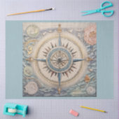 コンパス航海のシリーズデザイン11 薄葉紙 (クラフト)