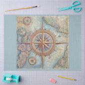 コンパス航海のシリーズデザイン3 薄葉紙 (クラフト)