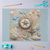 コンパス航海のシリーズデザイン7 薄葉紙 (クラフト)