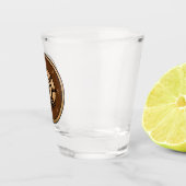 コンパス航海のデザイン ショットグラス (右)