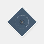 コンパス航海のナプキンス スタンダードカクテルナプキン (角)