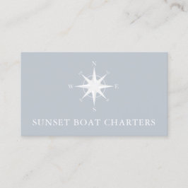 コンパス航海のライトブルー 名刺