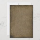 コンパス航海のヴィンテージグローブ結婚式招待状 招待状 (裏面)