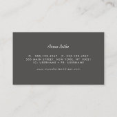 コンパス航海の名刺 名刺 (裏面)