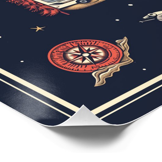 コンパス詐欺 ポスター (コーナー)