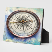 コンパス雲 フォトプラーク (側面)