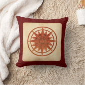 コンパス面図 クッション (ブランケット)