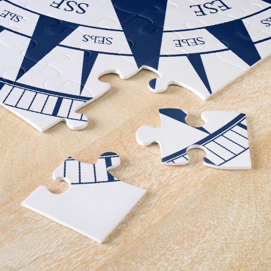 コンパス面図 ジグソーパズル (側面)