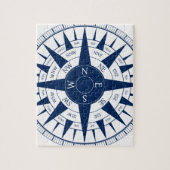 コンパス面図 ジグソーパズル (縦)