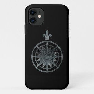 コンパス面図 iPhone 11 ケース