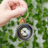 コンパス キーホルダー (手)