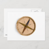 コンパス ポストカード (正面/裏面)