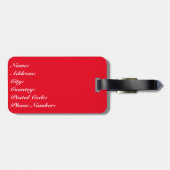 コンパス ラゲッジタグ (裏面横)