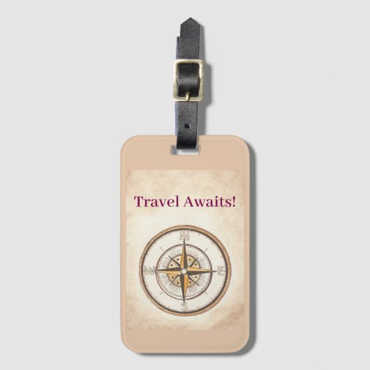 コンパス ラゲッジタグ (正面縦)