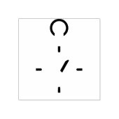コンパス ラバースタンプ (インプリント)