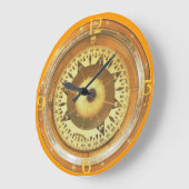 コンパス ラージ壁時計 (傾斜)